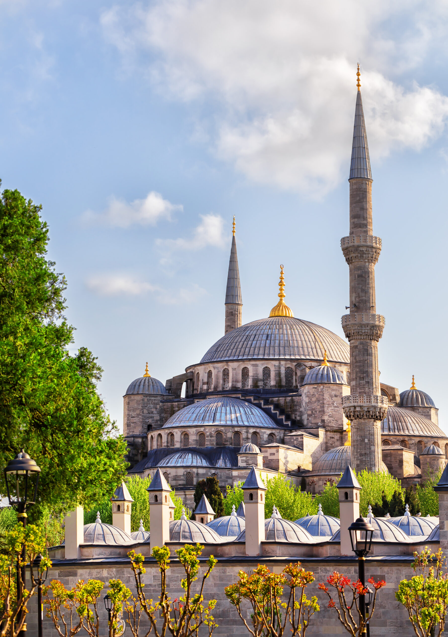 Sultan Ahmed or Blue Mosque in Istanbul, Turkey